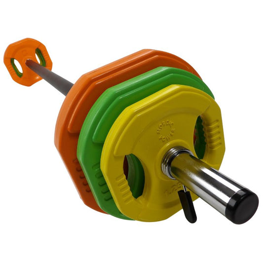 Billigt Bodypump Sæt - Vægtstangssæt 20 kg, PRO Fra NORDIC POWER - Køb Her - Maxis.dk