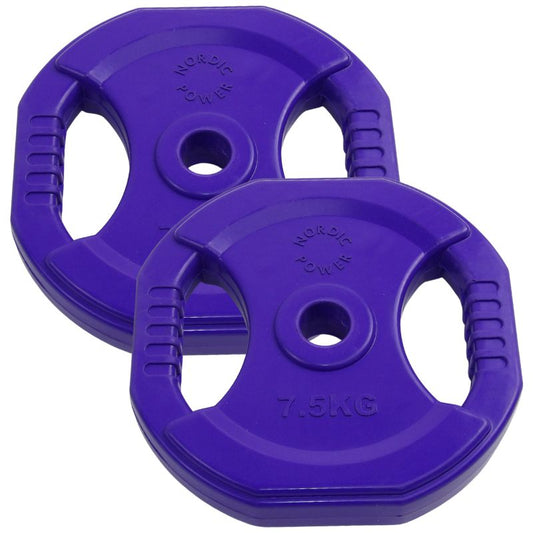 Bodypump Vægtskive 7,5 Kg, Lilla Fra NORDIC POWER, Køb Billigst Her - Maxis.dk