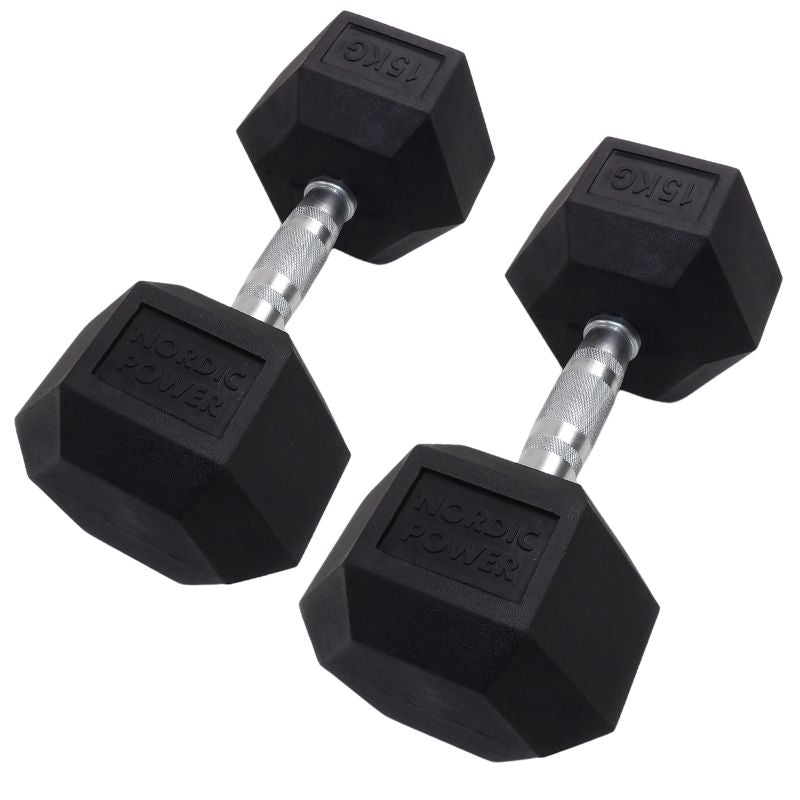 Håndvægt 15 Hexagon Fra NORDIC POWER - Køb På Tilbud Her - Maxis.dk