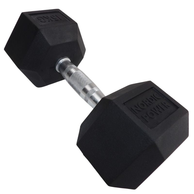 Hex Style Håndvægt 15 Kg. Mange Slags Håndvægte Her - Maxis.dk