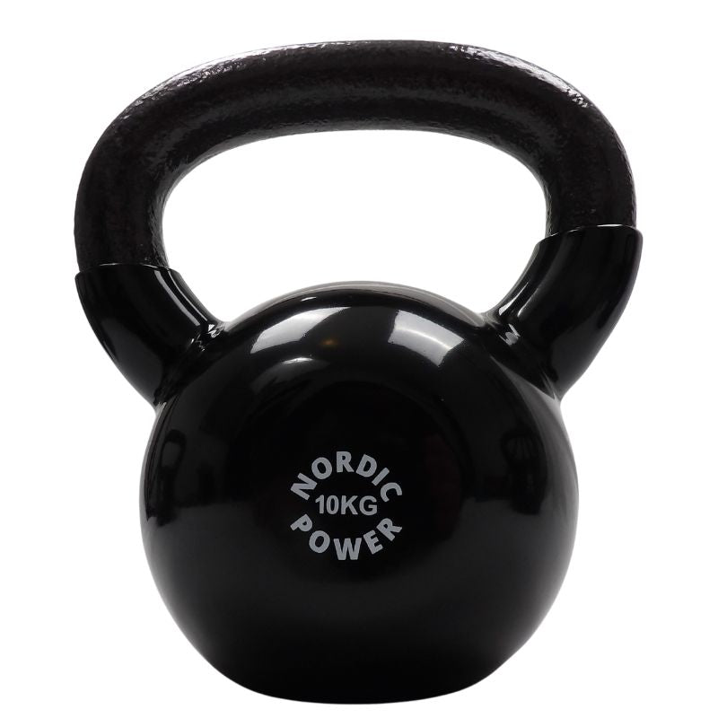 Se Alle Tilbud På Kettlebell i Sort Støbejern Fra NORDIC POWER - 10 kg - Maxis.dk
