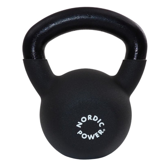 Kettlebell 16 kg. Sort Med Neopren Fra NORDIC POWER, Køb Billigst På Maxis.dk