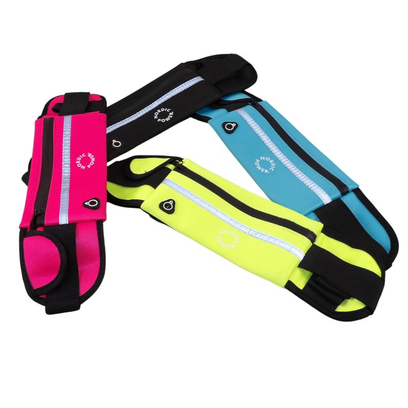 Bæltetaske Sporty Lyseblå - NORDIC POWER