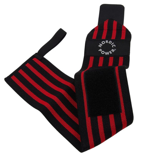 Håndledsstøtte / Wrist Wrap Rød 1 Stk - NORDIC POWER