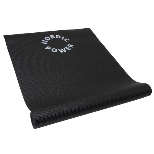 Køb Yogamåtte Sort 6 mm. Tilbud På Yogamåtter Og Yogaudstyr - Maxis.dk