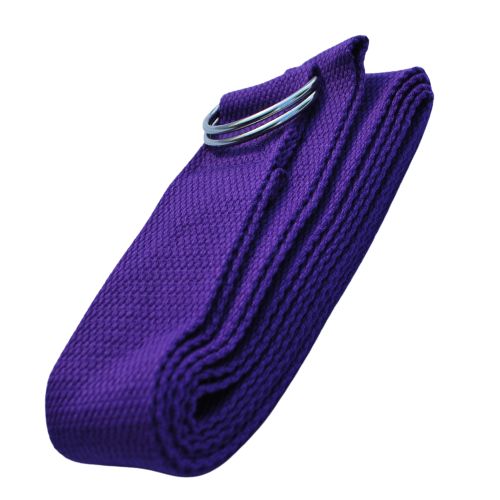 Billigt yogabælte lilla / yogastrap lilla - Køb her - Maxis.dk