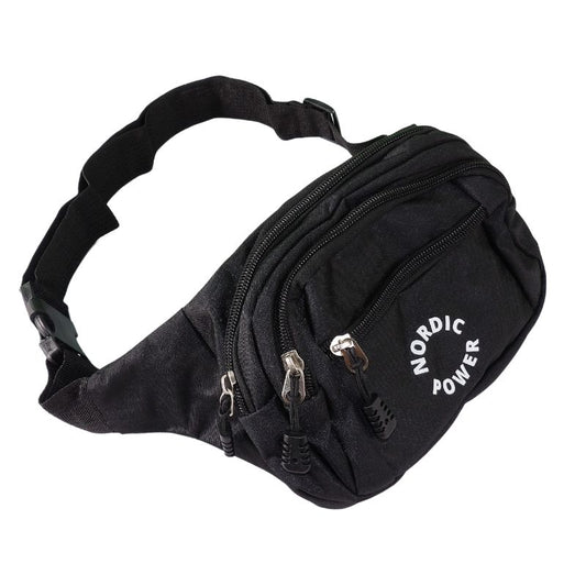 Bæltetaske - Crossover bag sort - NORDIC POWER
