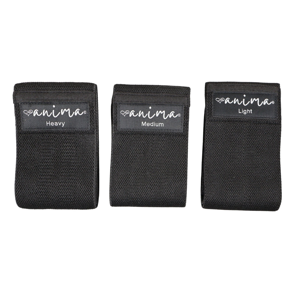BOOTY BANDS 3 Pk. Sorte - ANIMA