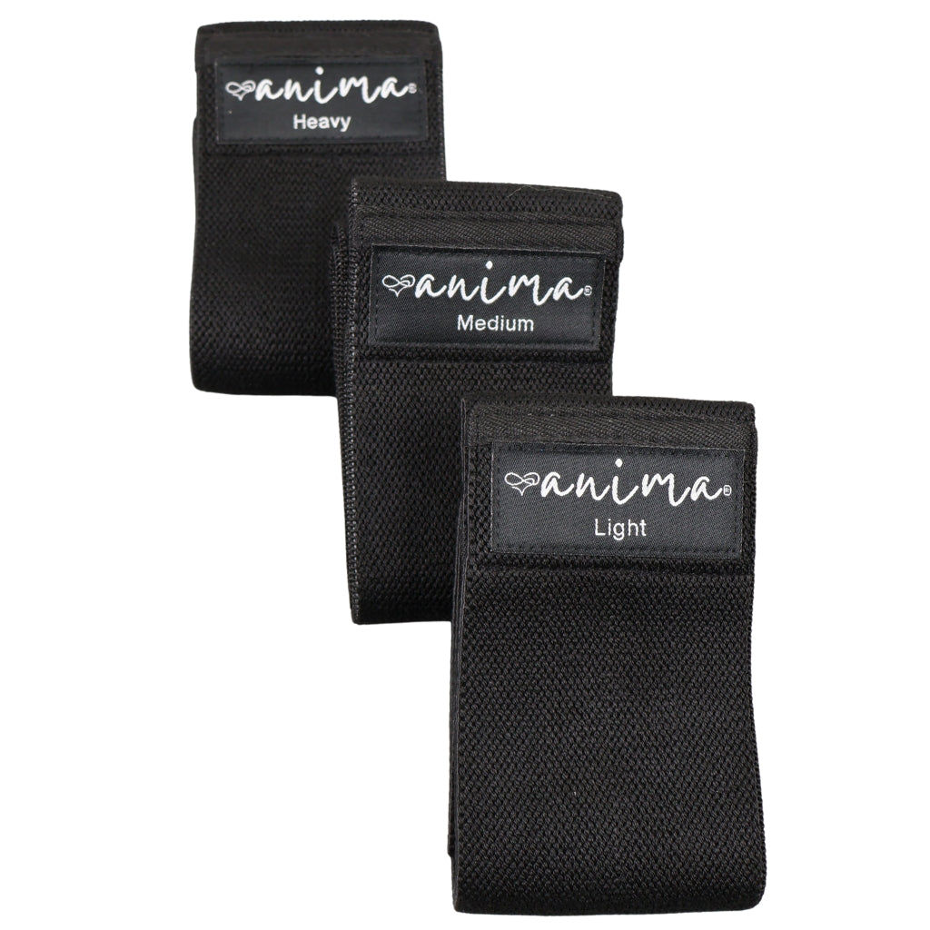 BOOTY BANDS 3 Pk. Sorte - ANIMA