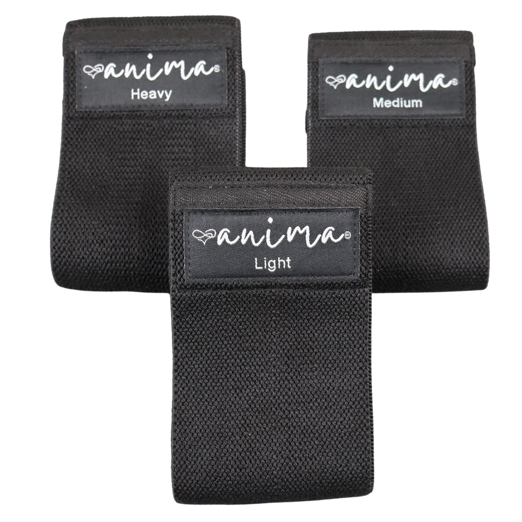 BOOTY BANDS 3 Pk. Sorte - ANIMA