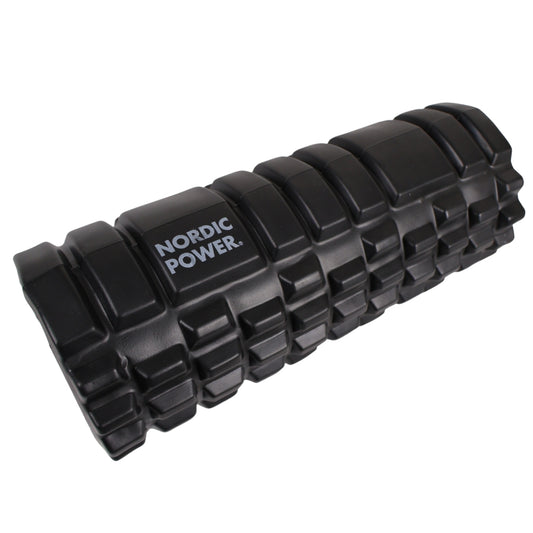FOAM ROLLER SORT 33x14 CM, ABS - NORDIC POWER
