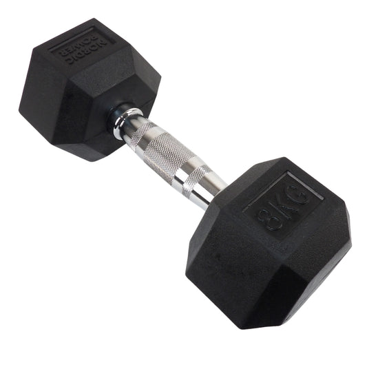Hexagon Håndvægt 8 Kg - NORDIC POWER