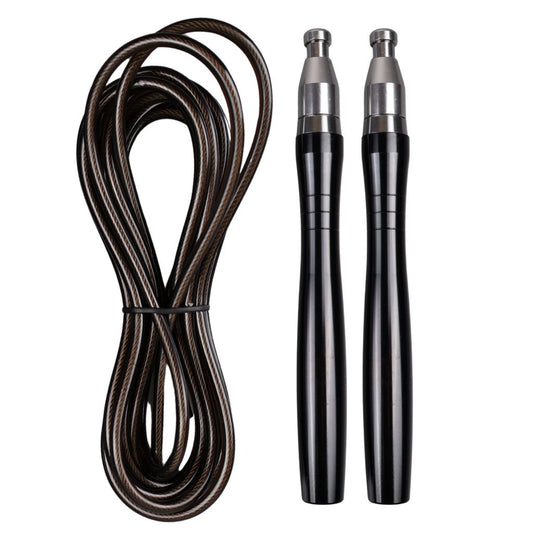 Speedrope - Sjippetov Sort alu greb, smart justering - NORDIC POWER