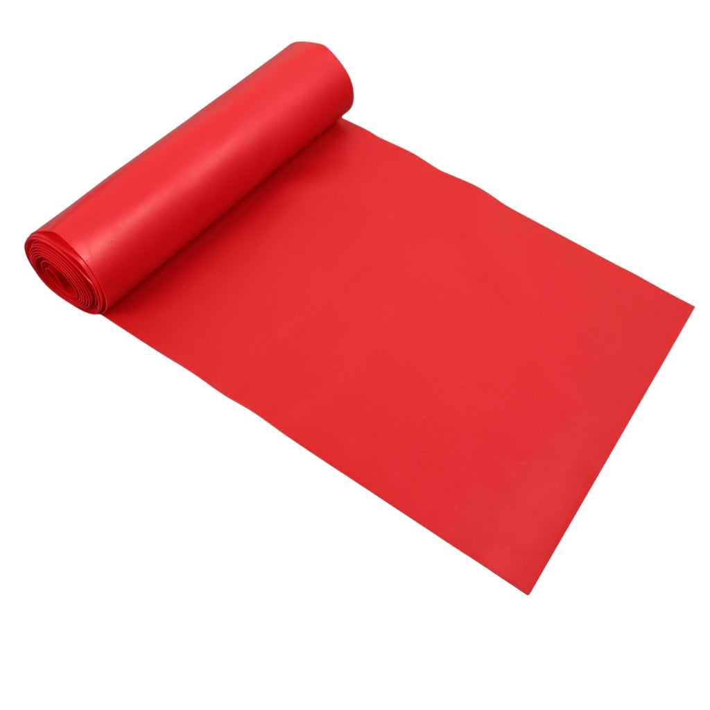 Træningselastik rød i medium styrke, 2 Meter, latex - NORDIC POWER