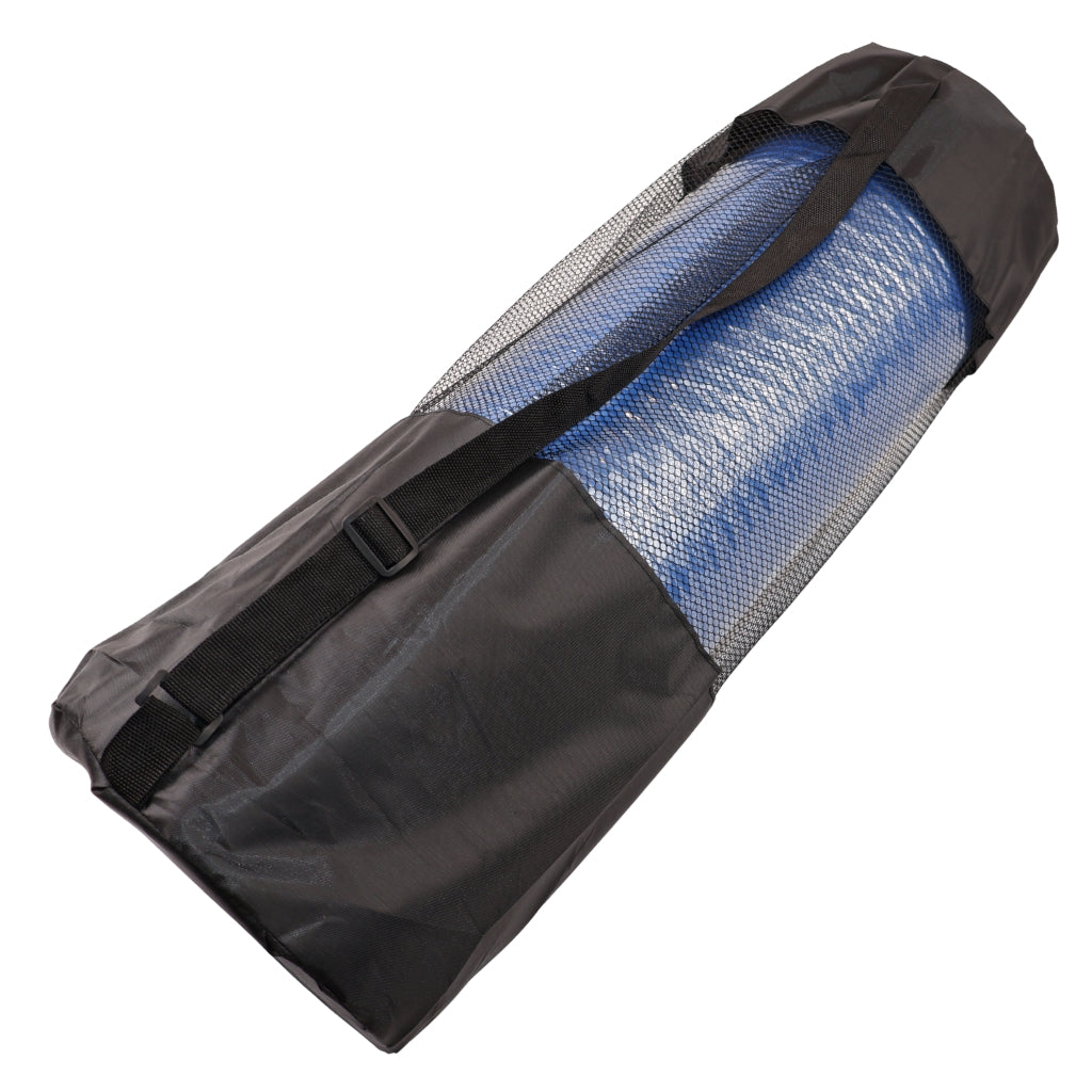 Træningsmåtte Blå 1.5 cm Tyk, med pose - NORDIC POWER - DEMO