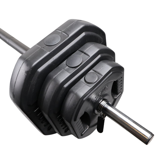 Bodypump Sæt 20 kg. Sort - NORDIC POWER - Ø25 mm