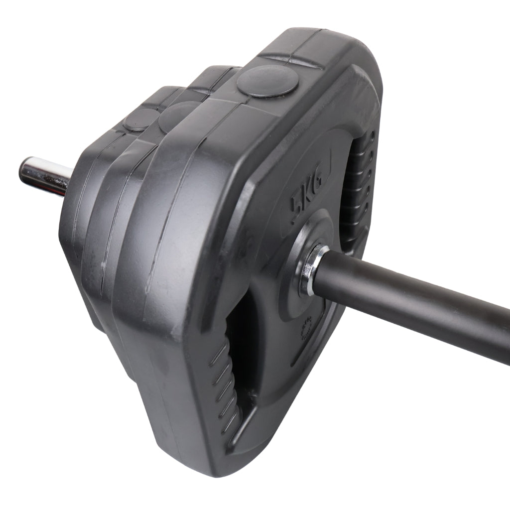 2 Stk. Bodypump Vægtskiver 7.5 Kg. SORTE, Ø25 mm - NORDIC POWER