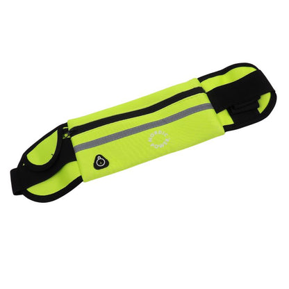 Bæltetaske Sporty Neon Grøn - NORDIC POWER