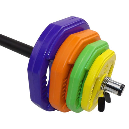 2 Stk. Bodypump Vægtskiver 7,5 Kg. Lilla PRO, Ø30 mm - NORDIC POWER