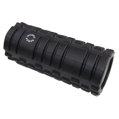 Foam Roller Sort 33x14 cm - NORDIC POWER - Maxis.dk