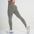 Tights Light Grey Højtaljede Medium - ANIMA
