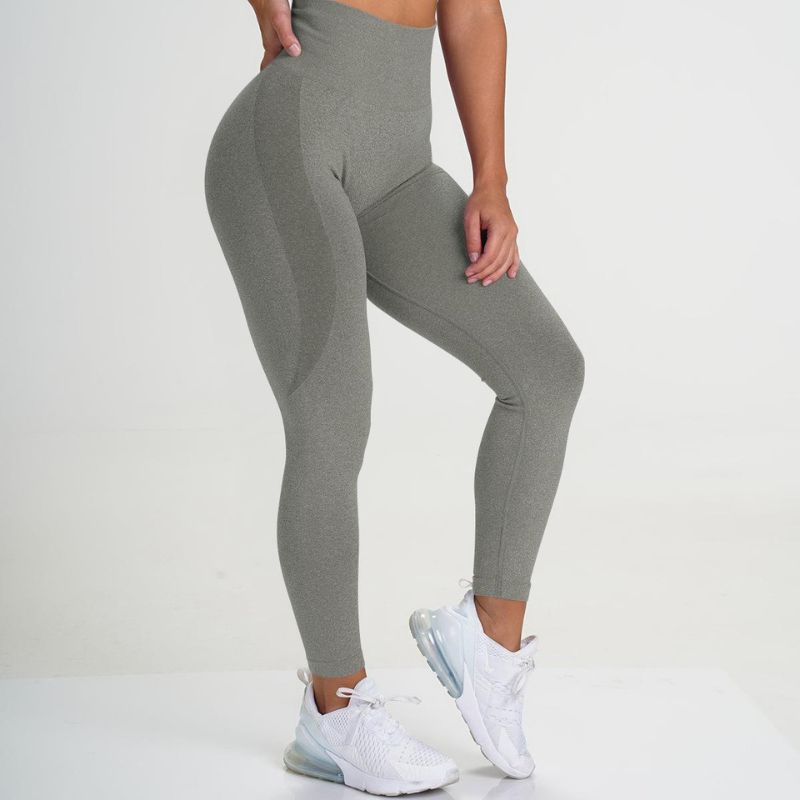 Tights Light Grey Højtaljede X-Large - ANIMA