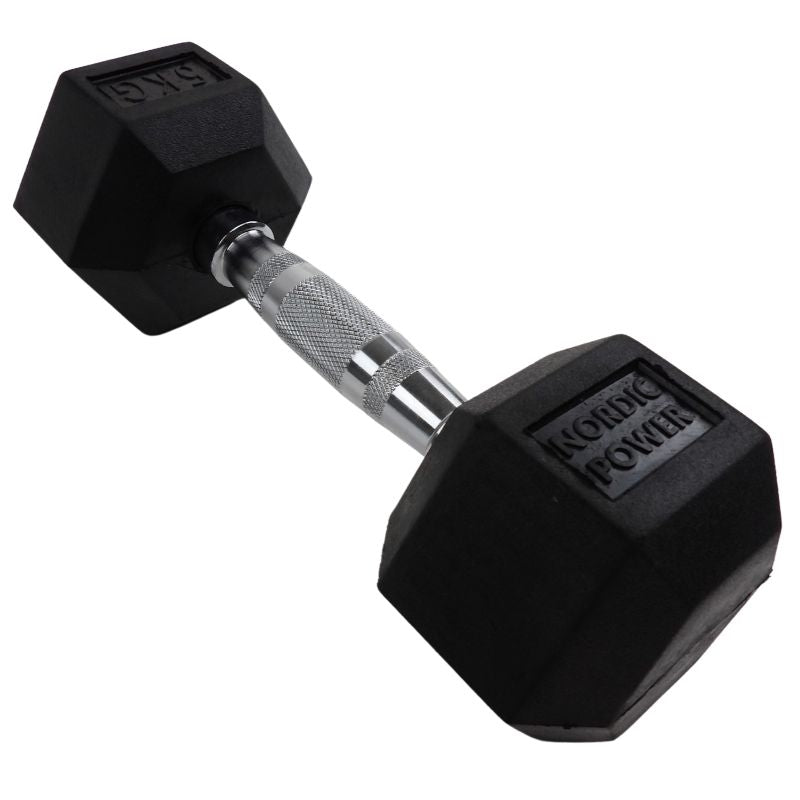 Tilbud Håndvægt 5 Kg Hexagon Style Fra NORDIC POWER, Se Alle Tilbud På Håndvægte Her