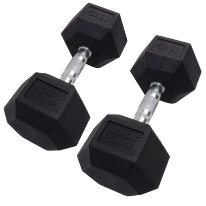 Håndvægt 15 Hexagon Fra NORDIC POWER - Køb På Tilbud Her - Maxis.dk