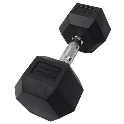 12.5 Kg Hex Style Håndvægt Fra NORDIC POWER - Med Prisgaranti - Maxis.dk