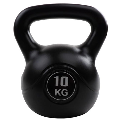 10 Kg. Kettlebell Sort Fra NORDIC POWER, Køb På Tilbud Her - Maxis.dk