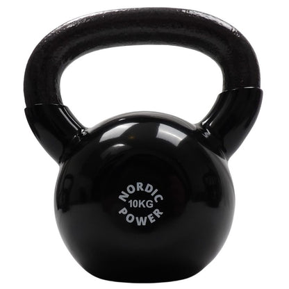 Tilbud På 10 Kg, Kettlebell I Støbejern Fra NORDIC POWER - Maxis.dk