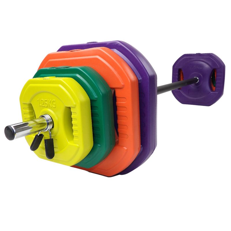 35 kg Vægtstangssæt - Bodypump Sæt Ø28 Fra NORDIC POWER, Køb På Tilbud Her - Maxis.dk