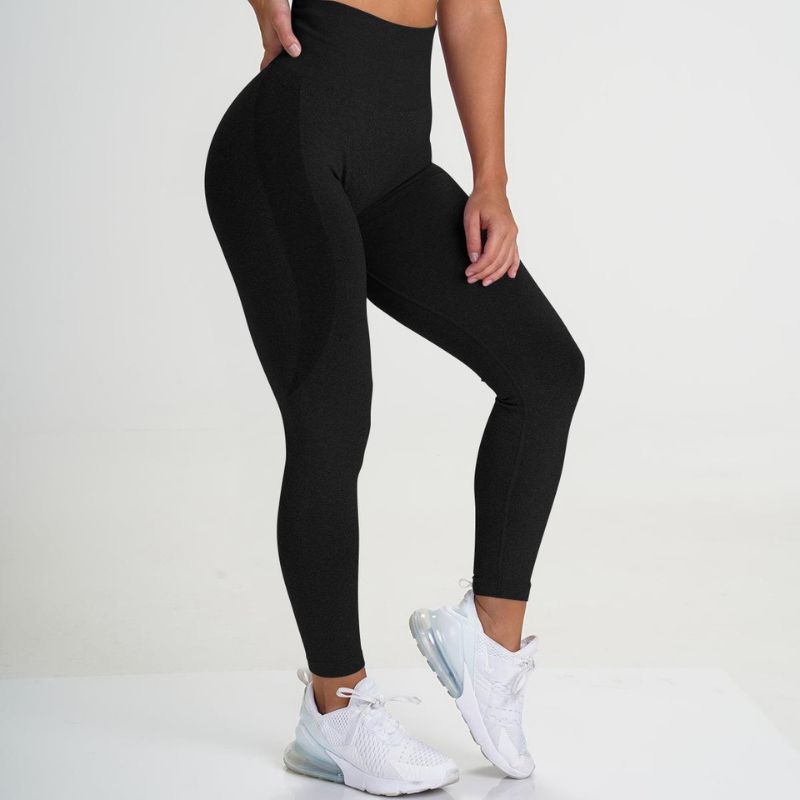 Tights Sorte Højtaljede X-Large - ANIMA