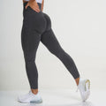 Tights Dark Grey Højtaljede Medium - ANIMA