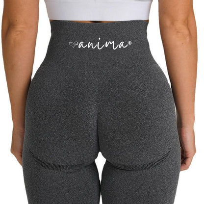 Tights Dark Grey Højtaljede X-Large - ANIMA