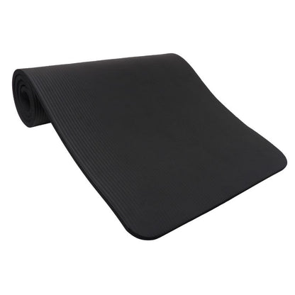Træningsmåtte Sort 1.5 cm Tyk - NORDIC POWER - TILBUD