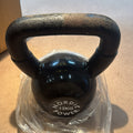Kettlebell 12 Kg. Sort Støbejern og Vinyl - NORDIC POWER - DEMO