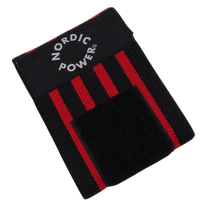 Håndledsstøtte / Wrist Wrap Rød 1 Stk - NORDIC POWER