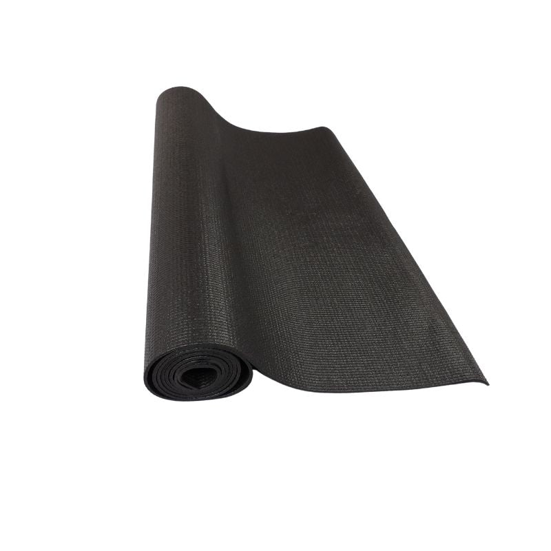 Yogamåtter Sort 6 mm - 10 Stk - Tilbud