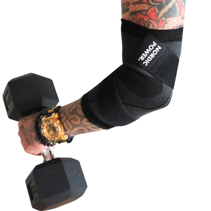 Albuebind X-Small, kompression for optimal støtte - NORDIC POWER