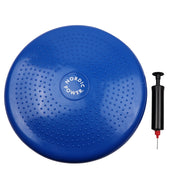 Balancepude - Massagepude Blå med pumpe - NORDIC POWER