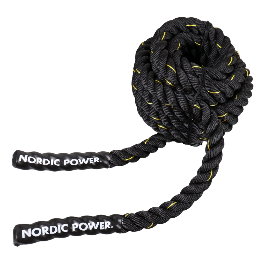 Battlerope 9 Meter - 38 mm Fra NORDIC POWER, Køb Billigst Her - Maxis.dk