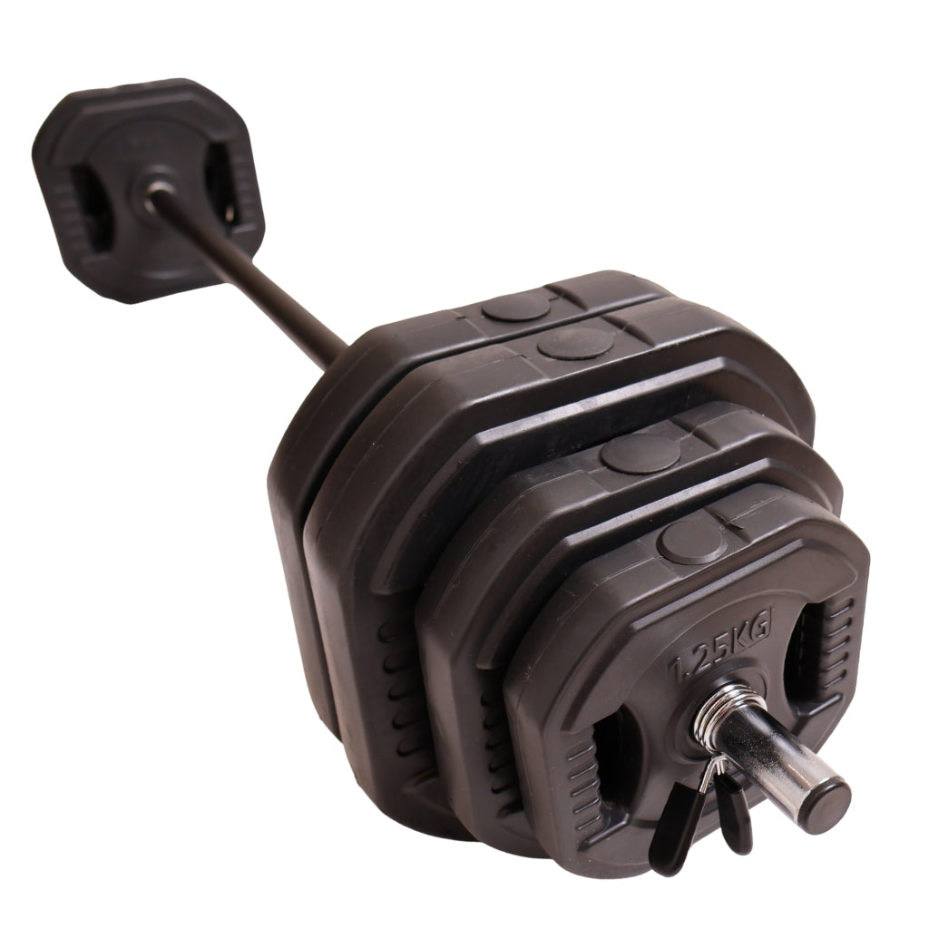 Bodypump Sæt 30 kg. Sort - NORDIC POWER - Ø25 mm