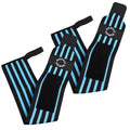 2 Stk. Håndledsstøtte, Wrist Wrap Blå - NORDIC POWER