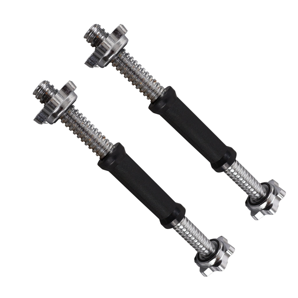 Håndvægtstang med gummigreb, Ø25 mm 2 Stk. - NORDIC POWER