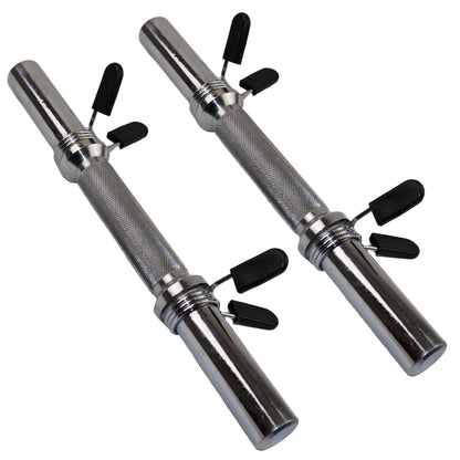 Håndvægtstang Chrome 2 kg -  NORDIC POWER - 2 Stk - Ø30 mm