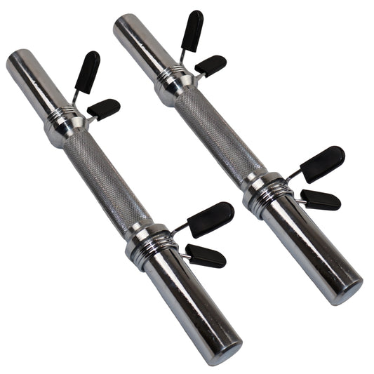 Håndvægtstang Chrome 2 kg -  NORDIC POWER - 2 Stk - Ø30 mm