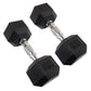 2 x 8 Kg. Hexagon Håndvægte - NORDIC POWER