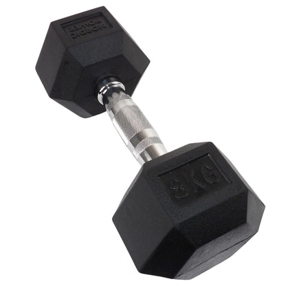2 x 8 Kg. Hexagon Håndvægte - NORDIC POWER