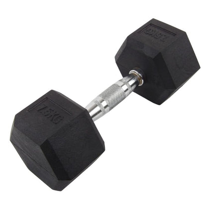 2 x 7 Kg. Hexagon Håndvægte - NORDIC POWER